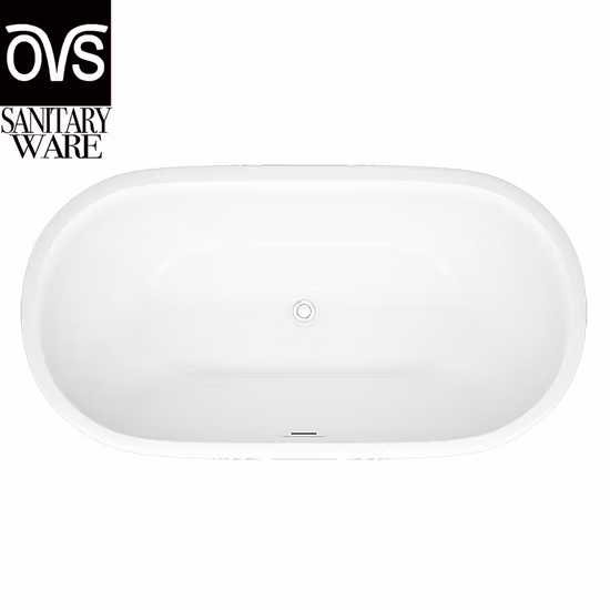 Function and Freestanding Acrylic Bathtub Soaking Type Bathtub (BJ6065)