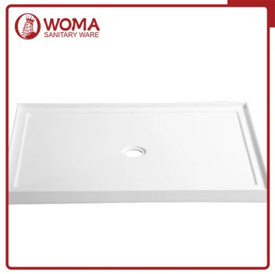 Base de ducha con forma de rectángulo acrílico Woma (BT003A)